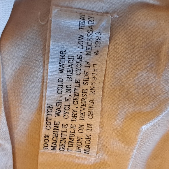 Vintage 100% cotton Handmade Crochet IvoryLace  Sham Cover / Home Decor - Picture 6 of 6